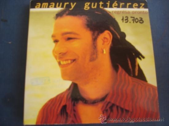 CDs de m&uacute;sica: AMAURY GUTIERREZ  REGRESA PRONTO  CD SINGLE - Foto 1