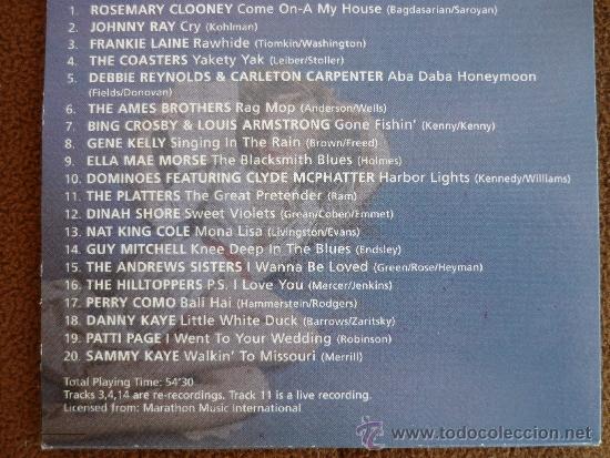 CDs de m&uacute;sica: 5 CD 100EXITOS DE LOS 50.  GASTOS DE ENVIO 8&euro; - Foto 2