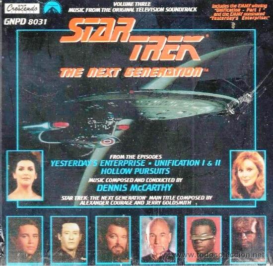 CDs de m&uacute;sica: StarTreck-The Next Generation.Vol.3 - Foto 1