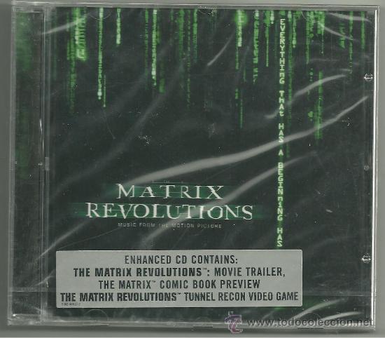 CDs de m&uacute;sica: MATRIX REVOLUTIONS [CD] BSO &iexcl;NUEVO Y PRECINTADO! - Foto 1