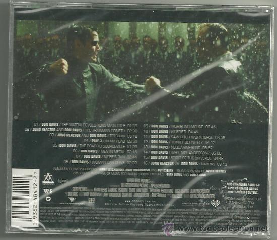 CDs de m&uacute;sica: MATRIX REVOLUTIONS [CD] BSO &iexcl;NUEVO Y PRECINTADO! - Foto 2
