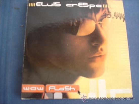 CDs de m&uacute;sica: ELVIS CRESPO  WOW  FLASH +1  PROMO CD SINGLE - Foto 1