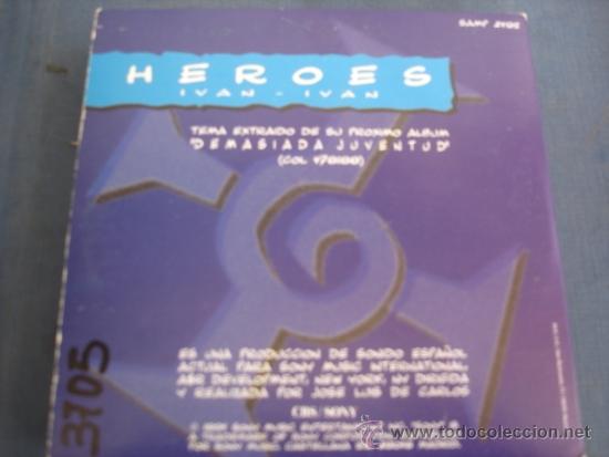 CDs de m&uacute;sica: IVAN IVAN HEROES  PROMO CD SINGLE - Foto 2