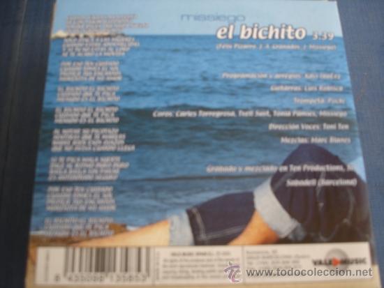 CDs de m&uacute;sica: MISSIEGO EL BICHITO  CD SINGLE - Foto 2