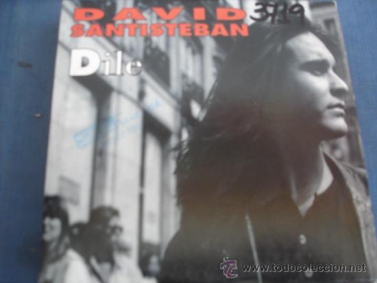 CDs de m&uacute;sica: DAVID SANTISTEBAN  DILE  PROMO CD SINGLE - Foto 1