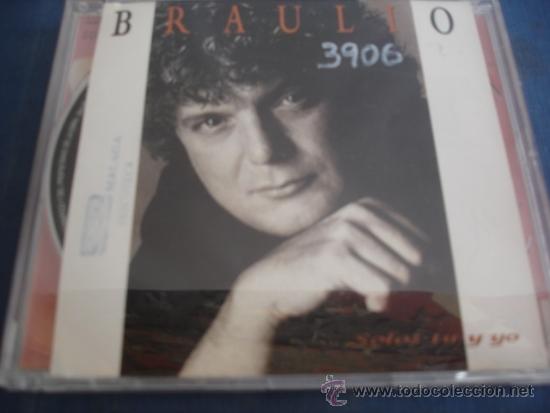 CDs de m&uacute;sica: BRAULIO SOLOS TU Y YO   CD SINGLE - Foto 1