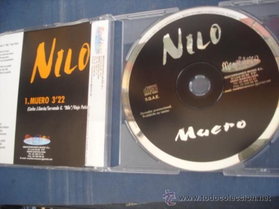 CDs de m&uacute;sica: NILO  MUERO  PROMO CD SINGLE - Foto 2