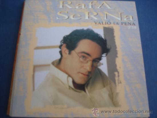CDs de m&uacute;sica: RAFA SERNA   VALIO LA PENA  PROMO CD-SINGLE - Foto 1