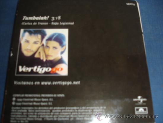 CDs de m&uacute;sica: VERTIGOGO   TUMBALAH!  PROMO CD-SINGLE - Foto 2