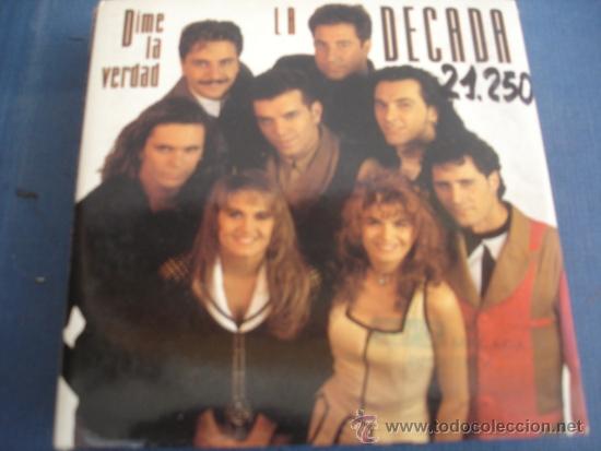 CDs de m&uacute;sica: LA DECADA   DIME LA VERDAD  PROMO CD-SINGLE - Foto 1