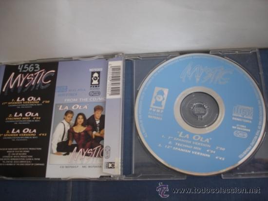 CDs de m&uacute;sica: MYSTIC  LA OLA  CD MAXI  3 TRACKS - Foto 2