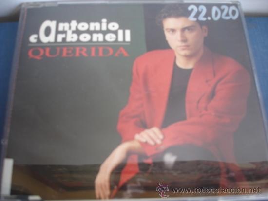 CDs de m&uacute;sica: ANTONIO CARBONELL QUERIDA PROMO CD SINGLE - Foto 1