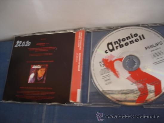 CDs de m&uacute;sica: ANTONIO CARBONELL QUERIDA PROMO CD SINGLE - Foto 2