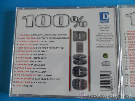 CDs de m&uacute;sica: Operaci&oacute;n 2x1 &rdquo; 100 % Disco 100% Pop &rdquo; (2 CDs) - Foto 7