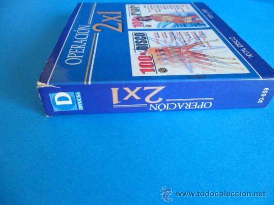 CDs de m&uacute;sica: Operaci&oacute;n 2x1 &rdquo; 100 % Disco 100% Pop &rdquo; (2 CDs) - Foto 4