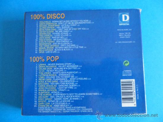 CDs de m&uacute;sica: Operaci&oacute;n 2x1 &rdquo; 100 % Disco 100% Pop &rdquo; (2 CDs) - Foto 10