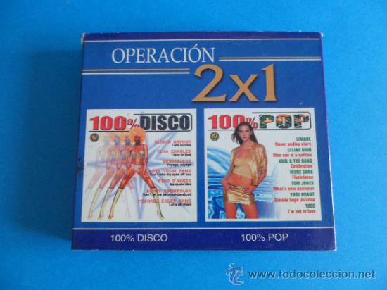 CDs de m&uacute;sica: Operaci&oacute;n 2x1 &rdquo; 100 % Disco 100% Pop &rdquo; (2 CDs) - Foto 2