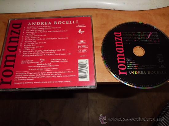 CDs de m&uacute;sica: andrea bocelli-romanza - Foto 2