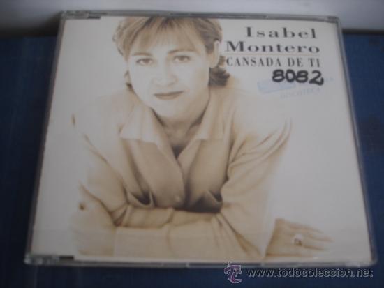 CDs de m&uacute;sica: ISABEL  MONTERO  CANSADA DE TI   PROMO CD SINGLE - Foto 1
