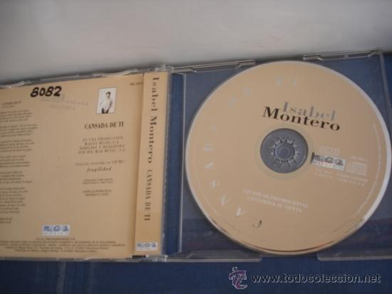 CDs de m&uacute;sica: ISABEL  MONTERO  CANSADA DE TI   PROMO CD SINGLE - Foto 2
