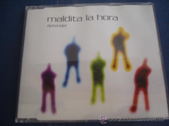 CDs de m&uacute;sica: MALDITA LA HORA  APRENDER  CD SINGLE - Foto 1