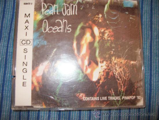 CDs de m&uacute;sica: MINI CD - PEARL JAM - OCEANS - LIVE: DEEP / ALIVE / WHY GO ( 4 TRACKS) - Foto 1