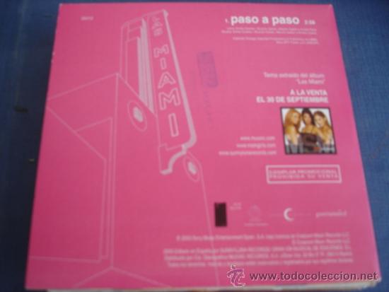 CDs de m&uacute;sica: MSM   PASO A PASO  PROMO CD-SINGLE - Foto 2