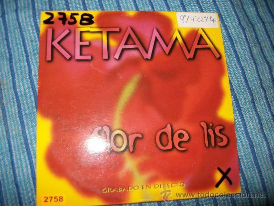 CDs de m&uacute;sica: PROMO CD - KETAMA - FLOR DE LIS - TIENE NUMERO ESCRITO - Foto 1