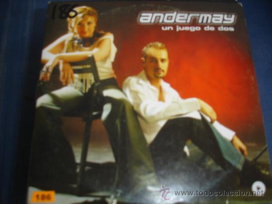 CDs de m&uacute;sica: ANDERMAY   UN JUEGO DE DOS  PROMO CD-SINGLE - Foto 1