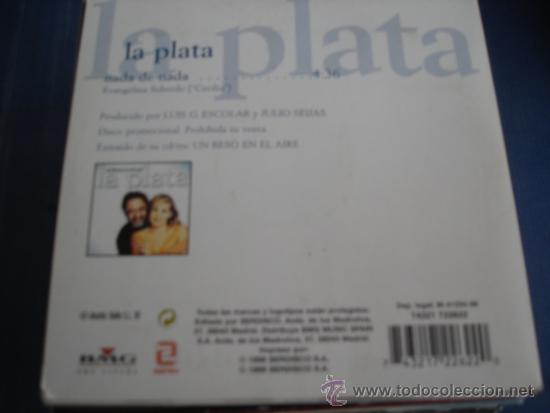 CDs de m&uacute;sica: LA PLATA   NADA DE NADA  CD-SINGLE - Foto 2