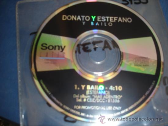 CDs de m&uacute;sica: DONATO Y ESTEFANO   Y BAILO  PROMO CD-SINGLE - Foto 1