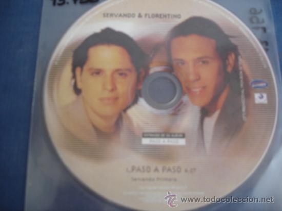 CDs de m&uacute;sica: SERVANDO & FLORENTINO   PASO A PASO  PROMO CD-SINGLE - Foto 1