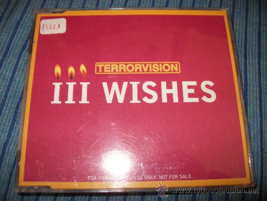 CDs de m&uacute;sica: PROMO CD - TERRORVISION - III WISHES - Foto 1