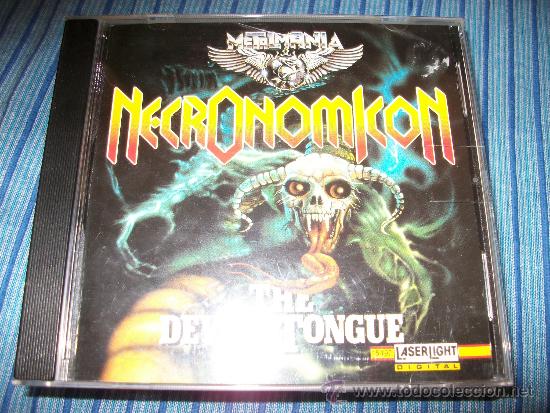 CDs de m&uacute;sica: CD - NECRONOMICON - THE DEVILS TONGUE - Foto 1