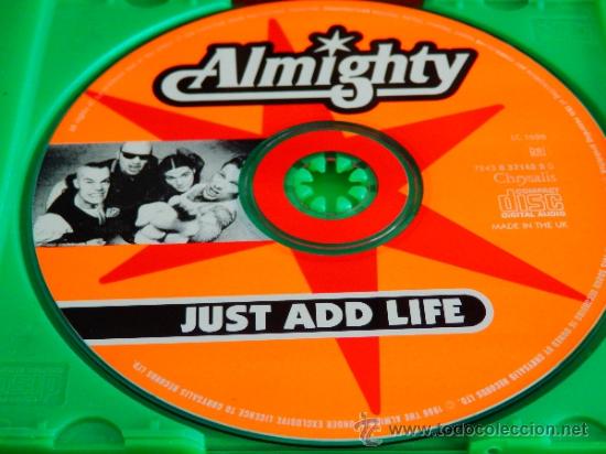 CDs de m&uacute;sica: ALMGHTY * CD * JUST ADD LIFE * RARE - Foto 4