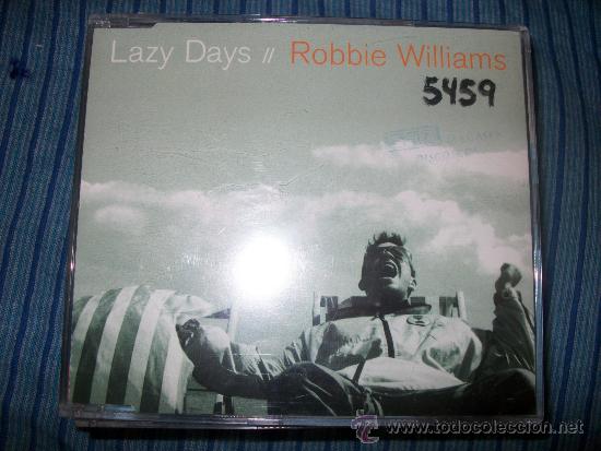 CDs de m&uacute;sica: PROMO CD - ROBBIE WILLIAMS - LAZY DAYS - Foto 1