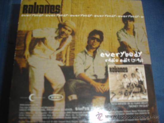 CDs de m&uacute;sica: RABANES   EVERYBODY  CD-MAXI 6 TRACKS - Foto 2