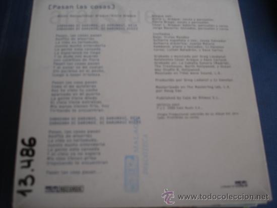 CDs de m&uacute;sica: ARAQUE   PASAN LAS COSAS  PROMO CD-SINGLE - Foto 2