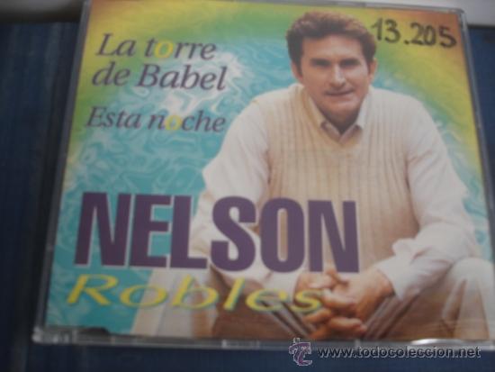 CDs de m&uacute;sica: NELSON ROBLES  LA TORRE DE BABEL   CD SINGLE - Foto 1