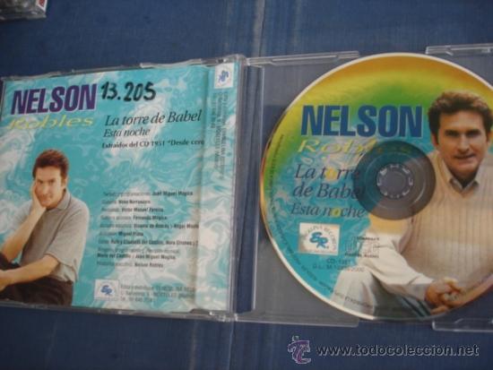 CDs de m&uacute;sica: NELSON ROBLES  LA TORRE DE BABEL   CD SINGLE - Foto 2
