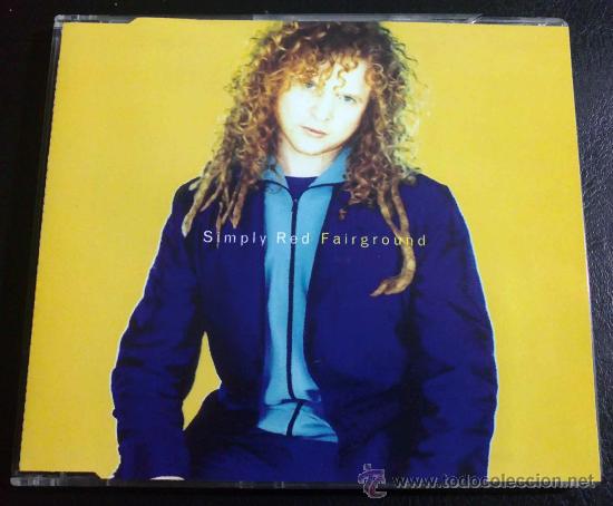 CDs de m&uacute;sica: SIMPLY RED, FAIRGROUND - CD SINGLE 2 TEMAS - Foto 1