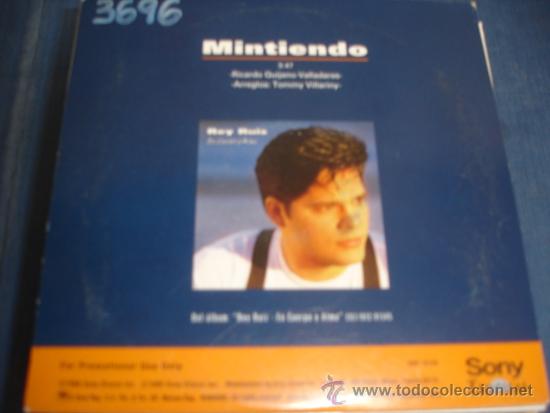 CDs de m&uacute;sica: REY RUIZ   MINTIENDO  PROMO CD-SINGLE - Foto 2