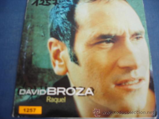 CDs de m&uacute;sica: DAVID BROZA   RAQUEL  PROMO CD-SINGLE - Foto 1