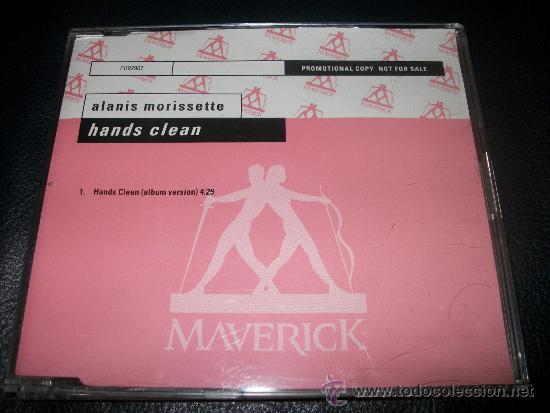 CDs de m&uacute;sica: PROMO CD -  ALANIS MORISSETTE - HANDS CLEAN - Foto 1