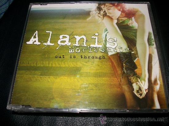 CDs de m&uacute;sica: PROMO CD -  ALANIS MORISSETTE - OUT IS THROUGH - Foto 1