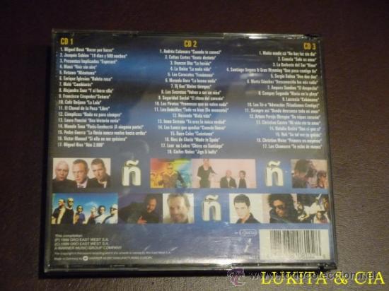 CDs de m&uacute;sica: 3 CDS - LOS &Eacute;XITOS DEL A&Ntilde;O - &Ntilde; - 1999 - Foto 2