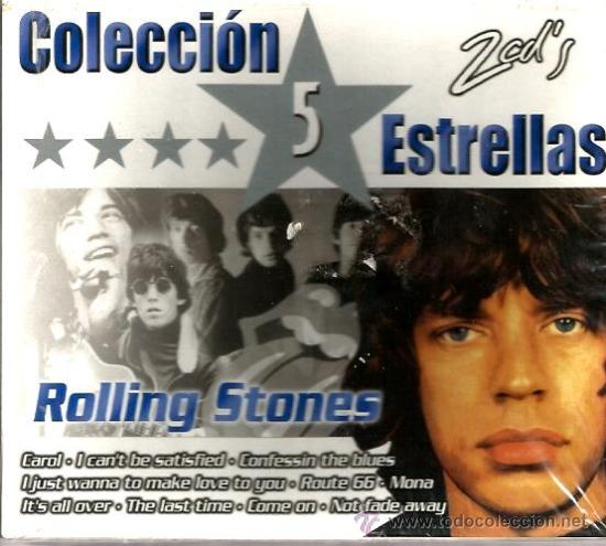 CDs de m&uacute;sica: CAJA de 2 cd&acute;s : the ROLLING STONES : 24 TEMAS - Foto 1