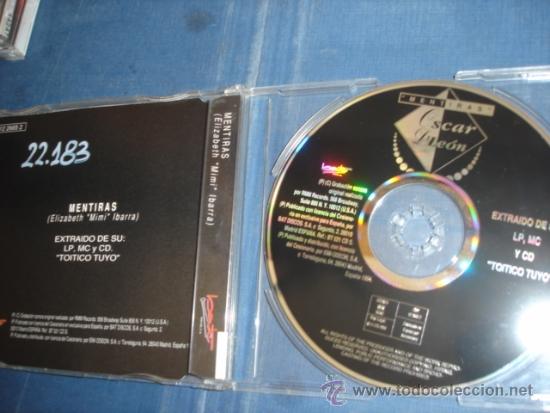 CDs de m&uacute;sica: OSCAR D&acute;LEON  MENTIRAS  CD SINGLE - Foto 2