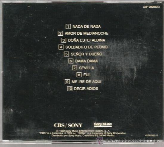 CDs de m&uacute;sica: CD CECILIA : GRANDES EXITOS - Foto 2