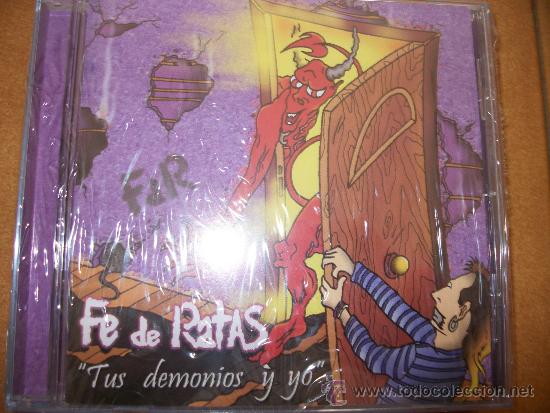 CDs de m&uacute;sica: CD FE DE RATAS - Tus Demonios y Yo - PRECINTADO - Foto 1